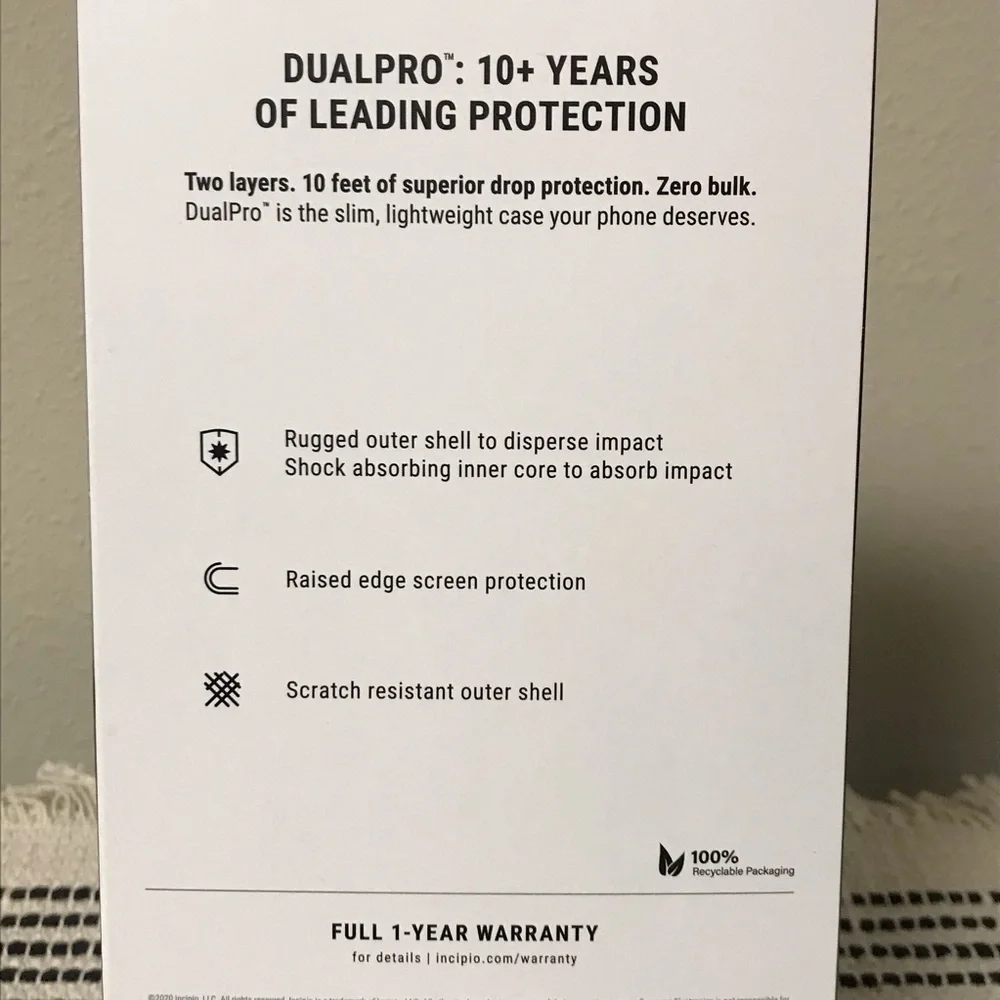 NWT Incipio / Samsung Galaxy A50 Dualpro Classic Phone Case